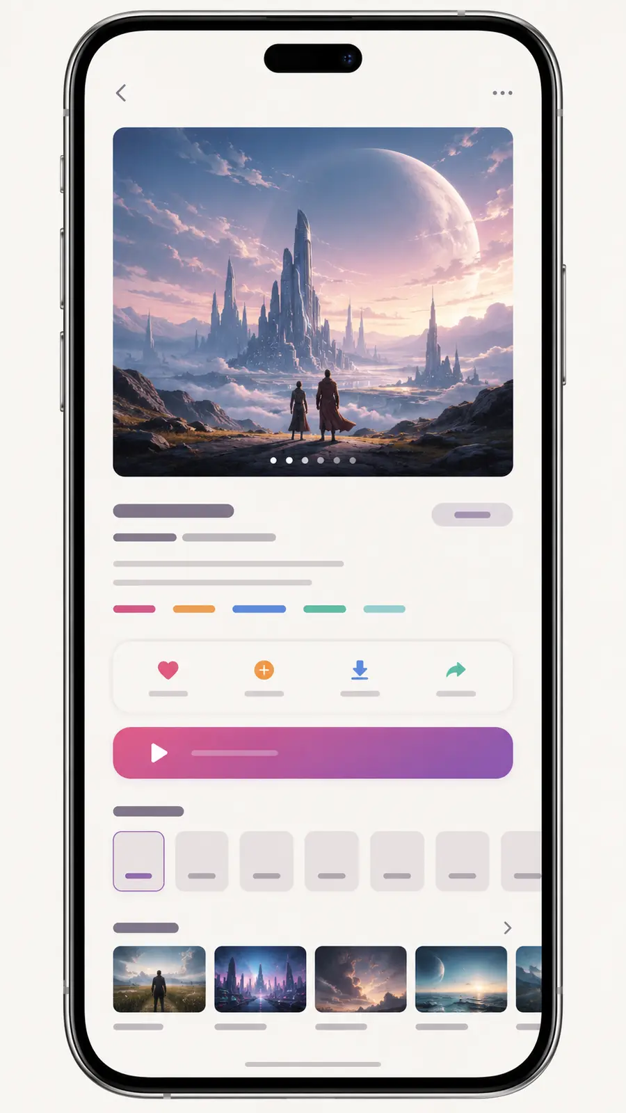 APP 界面展示